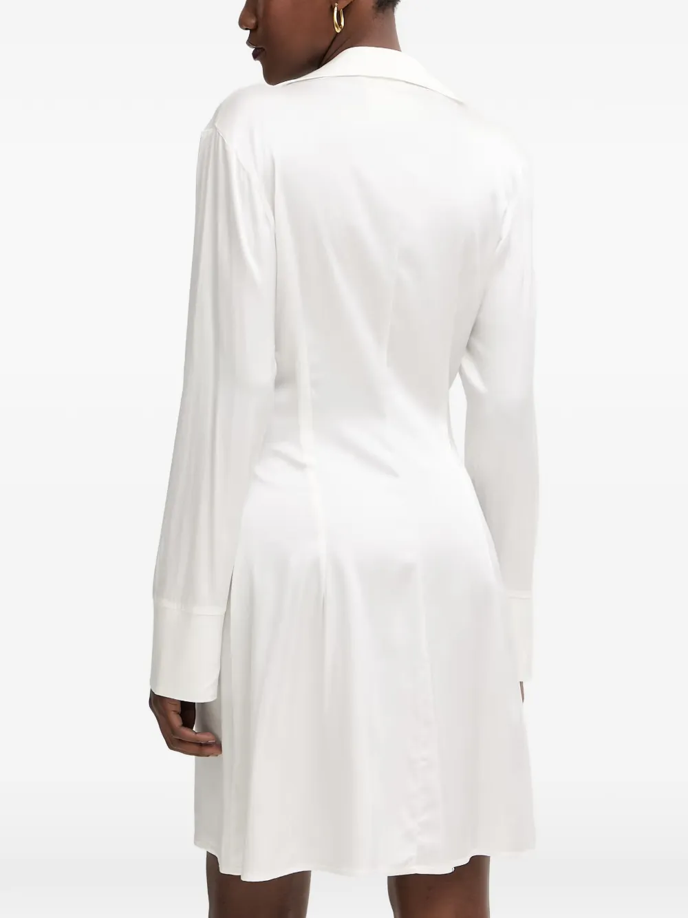 Silvian Heach Mini-jurk met knopen Wit