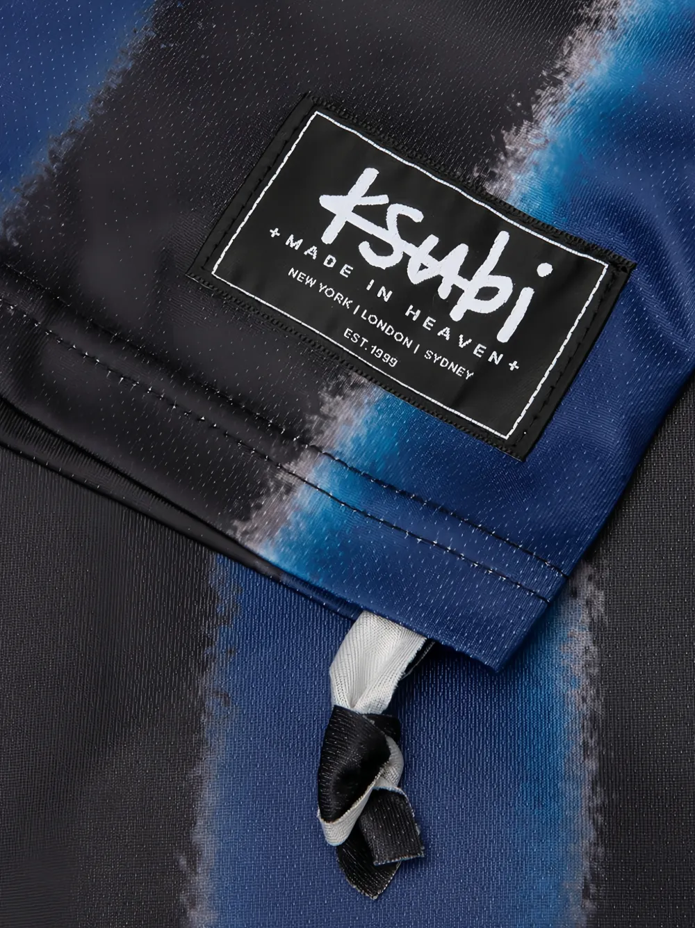 Ksubi Gestreept T-shirt met lange mouwen Blauw