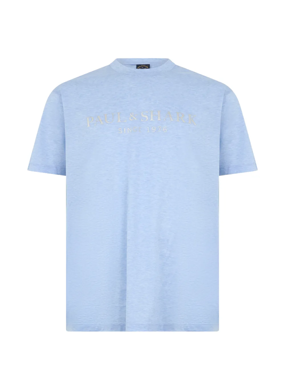 Paul & Shark T-shirt met logoprint Blauw
