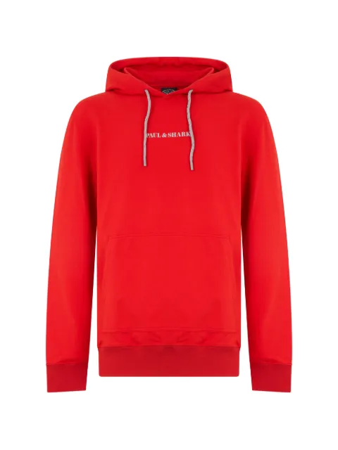 Paul & Shark hoodie con logo estampado y cordones