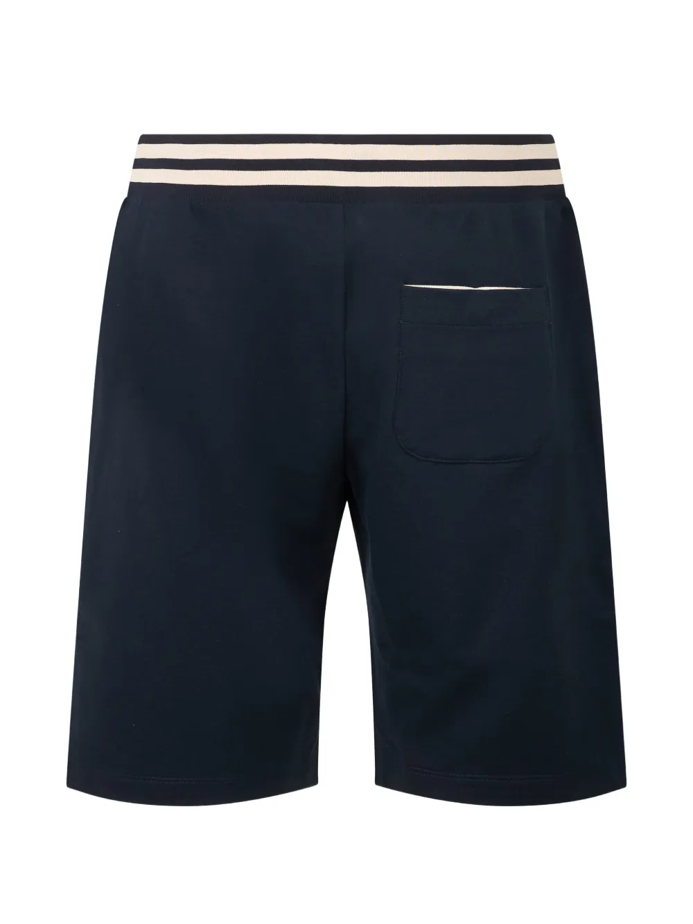 Paul & Shark Shorts met trekkoordtaille en gestreepte afwerking Blauw