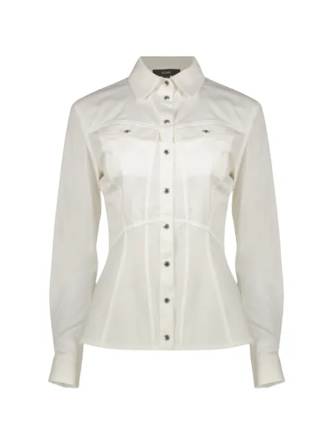Ellery panelled long-sleeve shirt