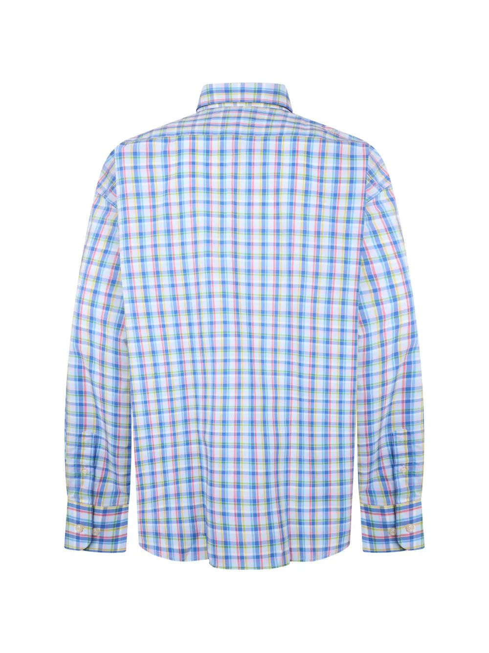 Paul & Shark Geruit overhemd Blauw