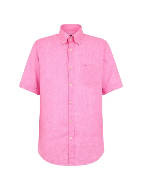 Paul & Shark short-sleeve chest-pocket shirt