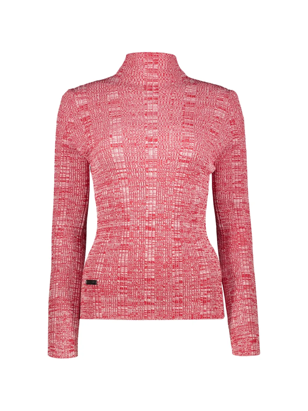Ellery ribbed-knit high-neck sweater - Rot