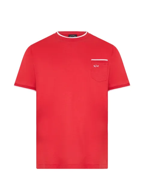 Paul & Shark camiseta con logo bordado