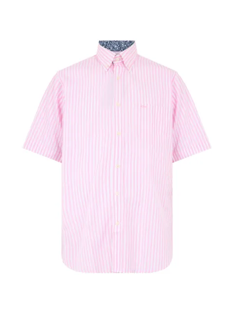 Paul & Shark vertical-stripe short-sleeve shirt