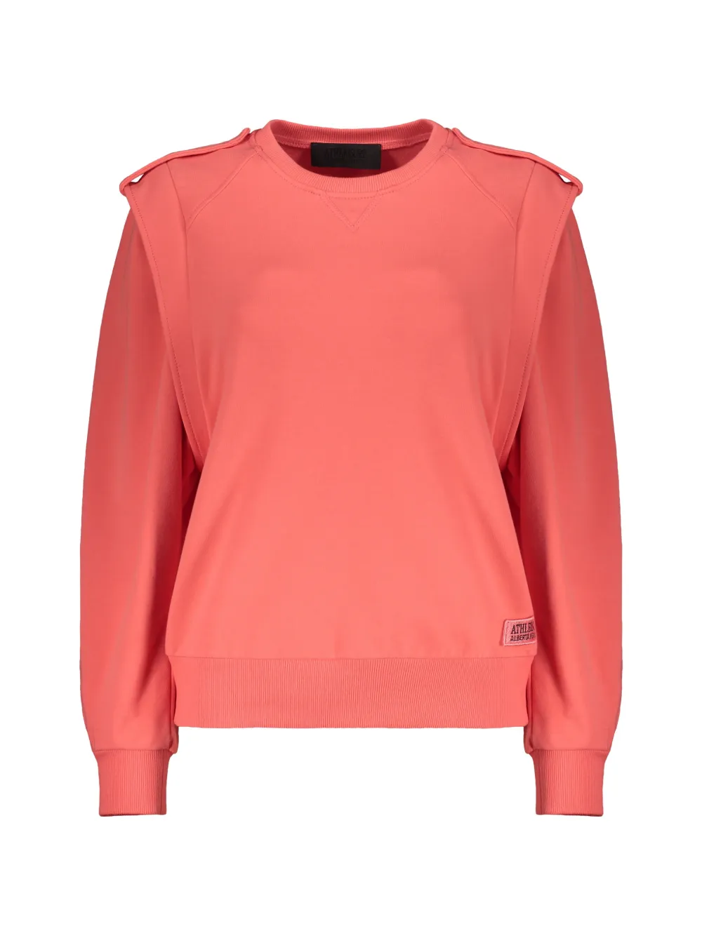 Alberta Ferretti crew-neck long-sleeve sweatshirt - Pink
