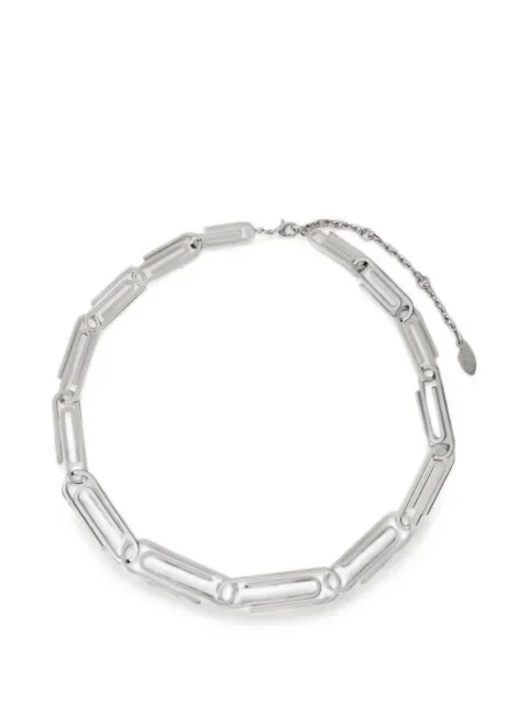 Off-White paperclip-link chain necklace