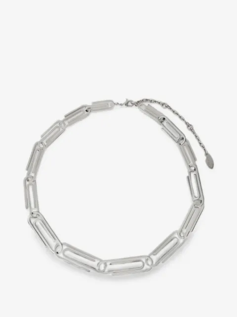 Off-White paperclip-link chain necklace