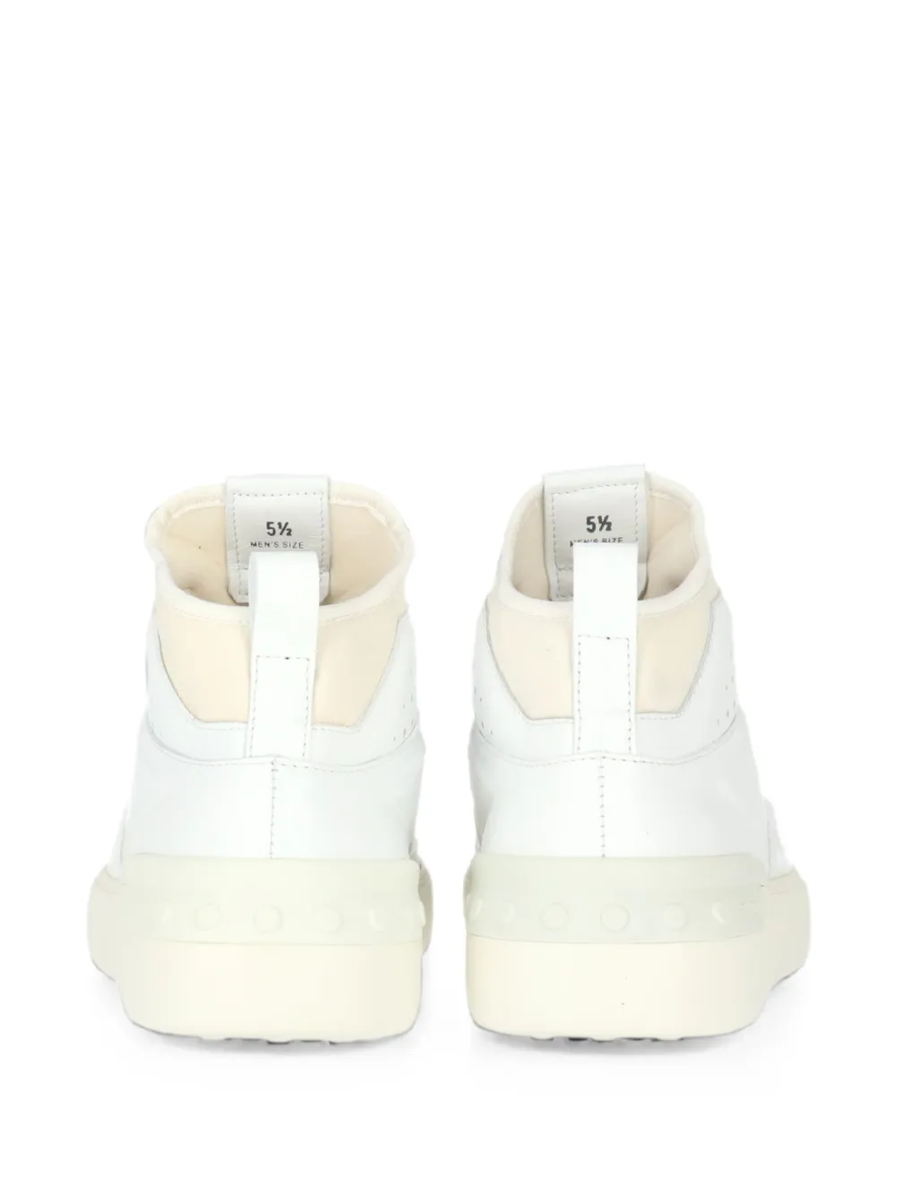Tod's panelled high-top sneakers Wit