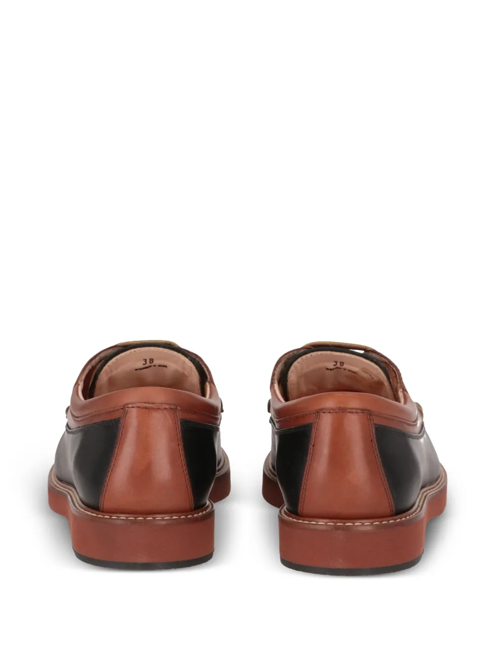 Tod's Leren Derby schoenen Zwart