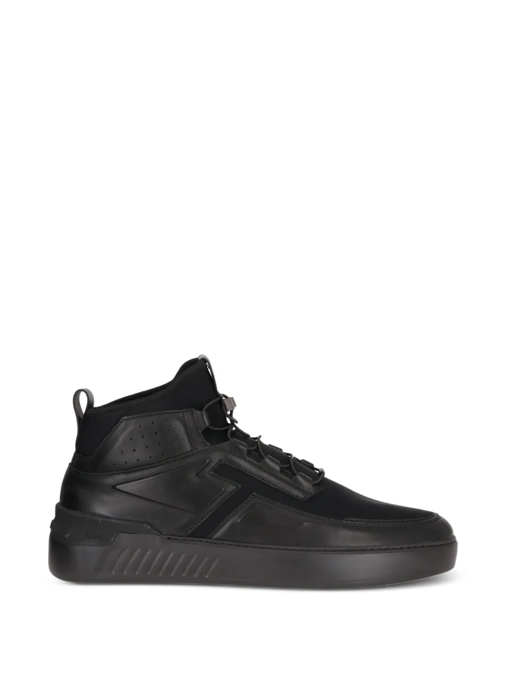 Tod's No_Code leather-panelled sneakers - Braun