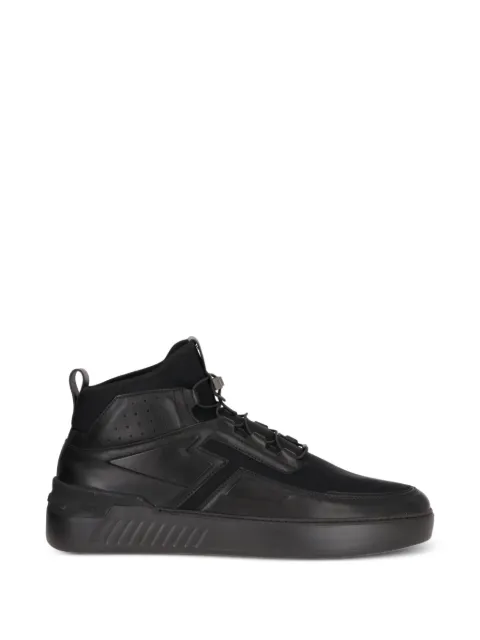Tod's No_Code leather-panelled sneakers