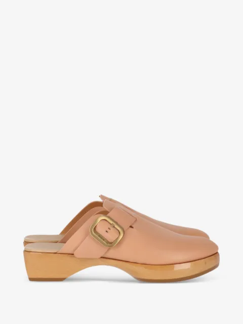 Tod's buckle-fastening heeled mules