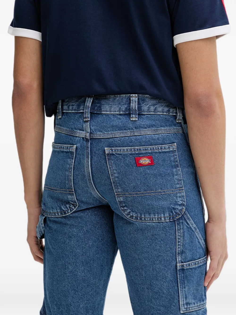 DICKIES 993 denim shorts Blauw