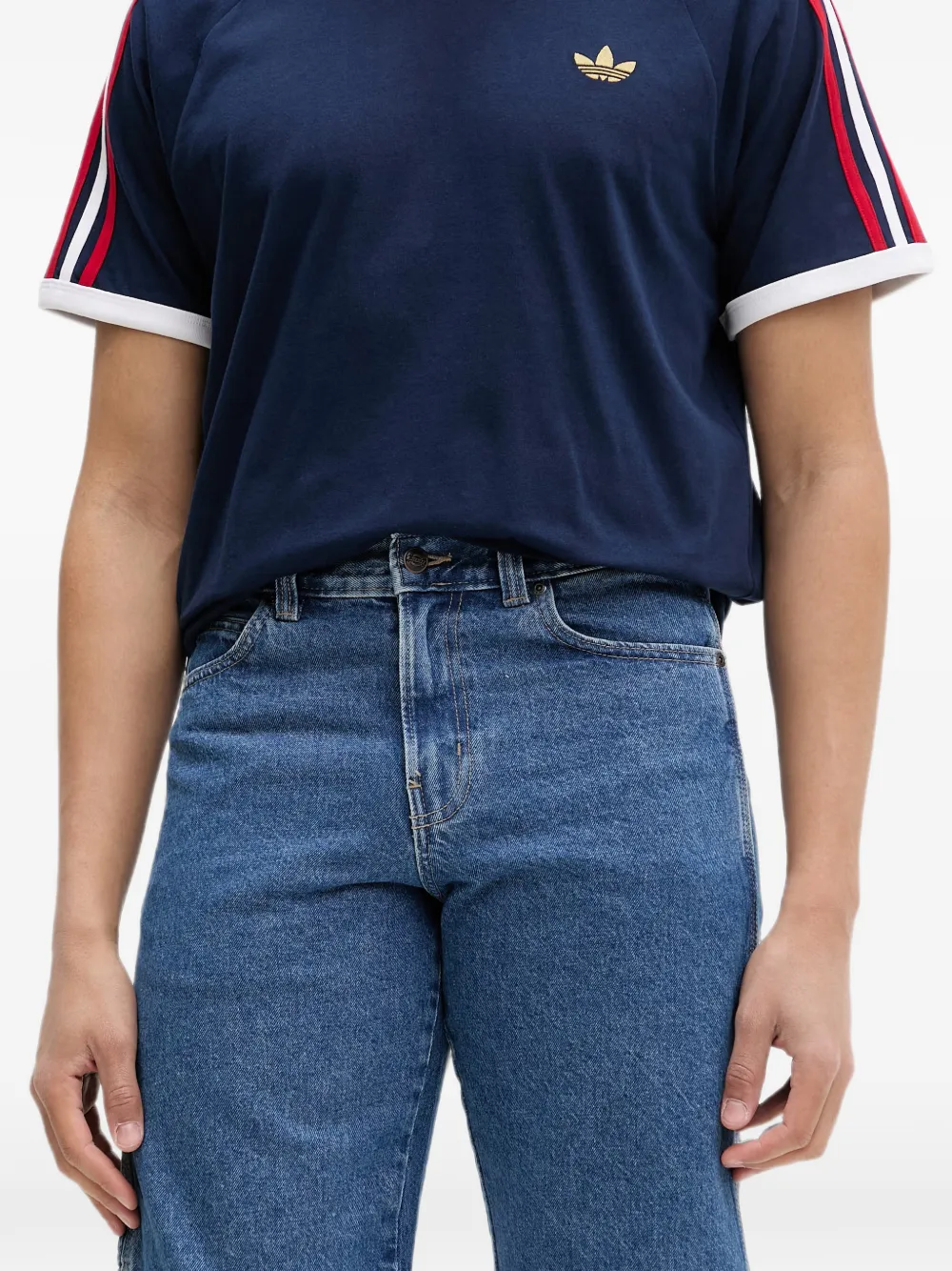DICKIES 993 denim shorts Blauw