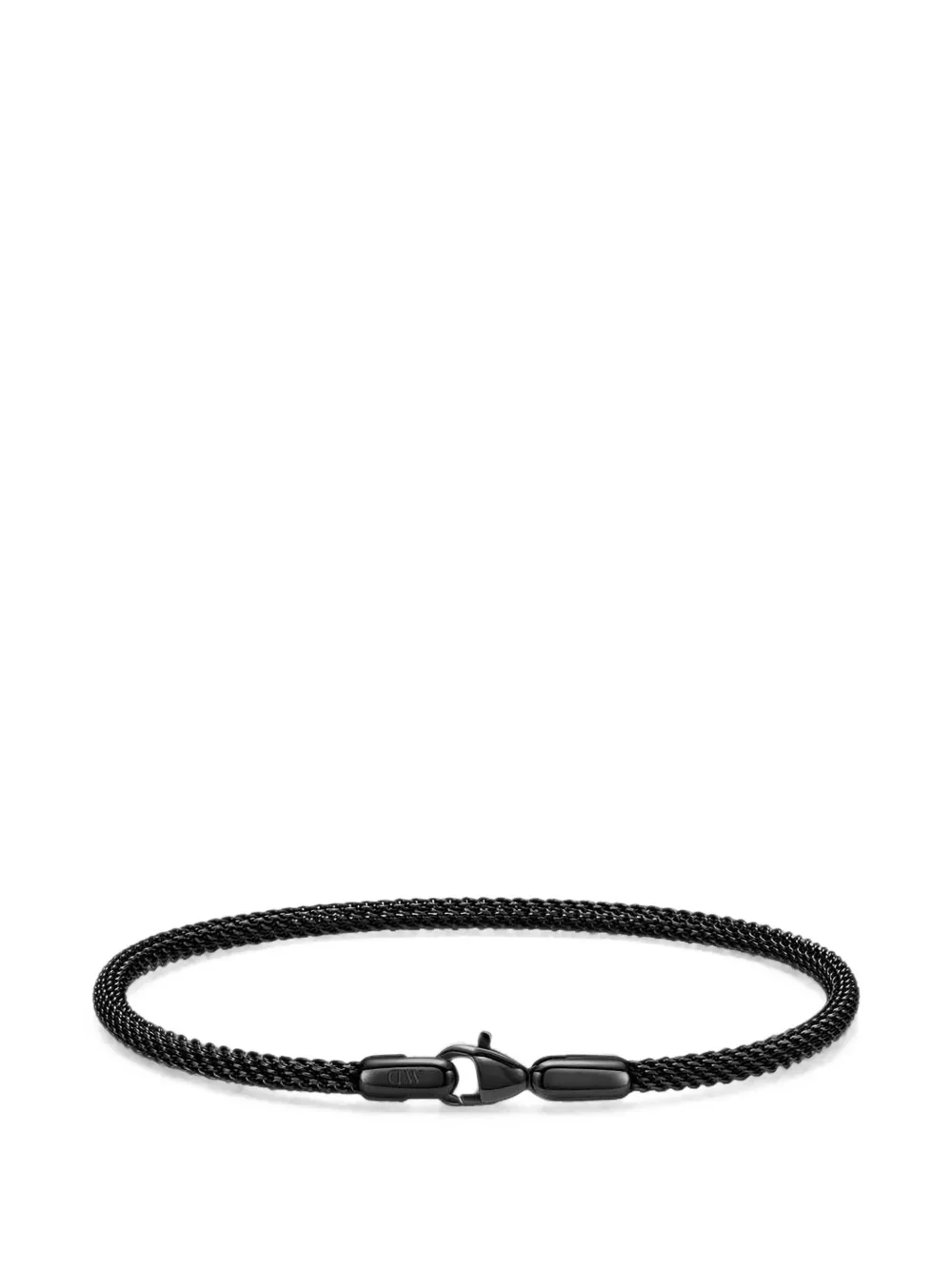 Daniel Wellington tide mesh-chain bracelet - Nero