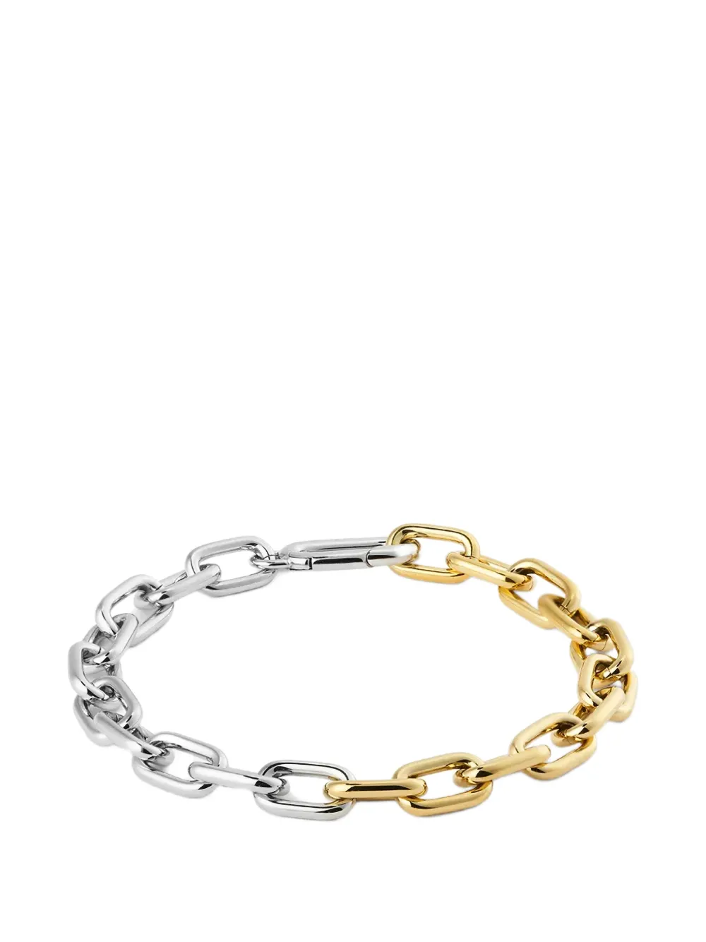 Daniel Wellington Contrast two-tone link bracelet - Oro