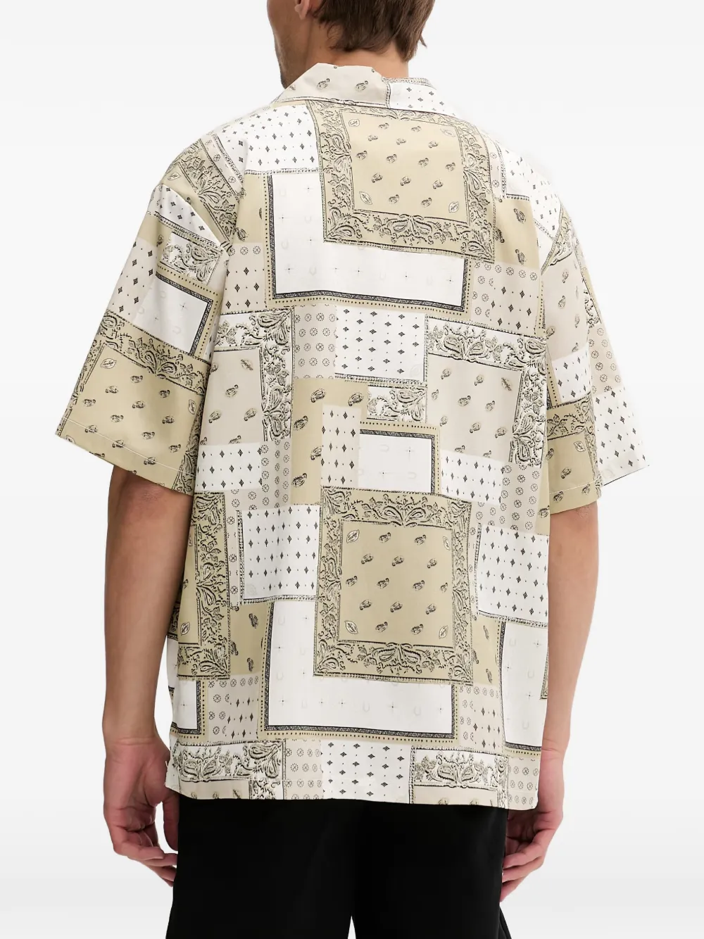 DICKIES Glandorf overhemd met korte mouwen Beige