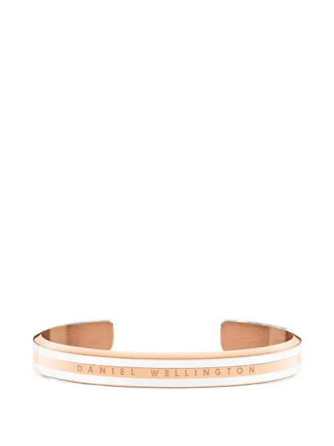 Daniel Wellington logo-engraved striped bracelet