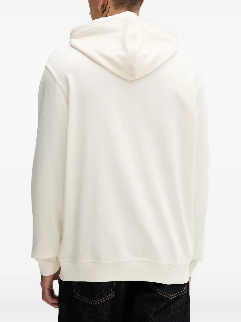 DICKIES Loretto hoodie met geborduurd logo en trekkoord Beige