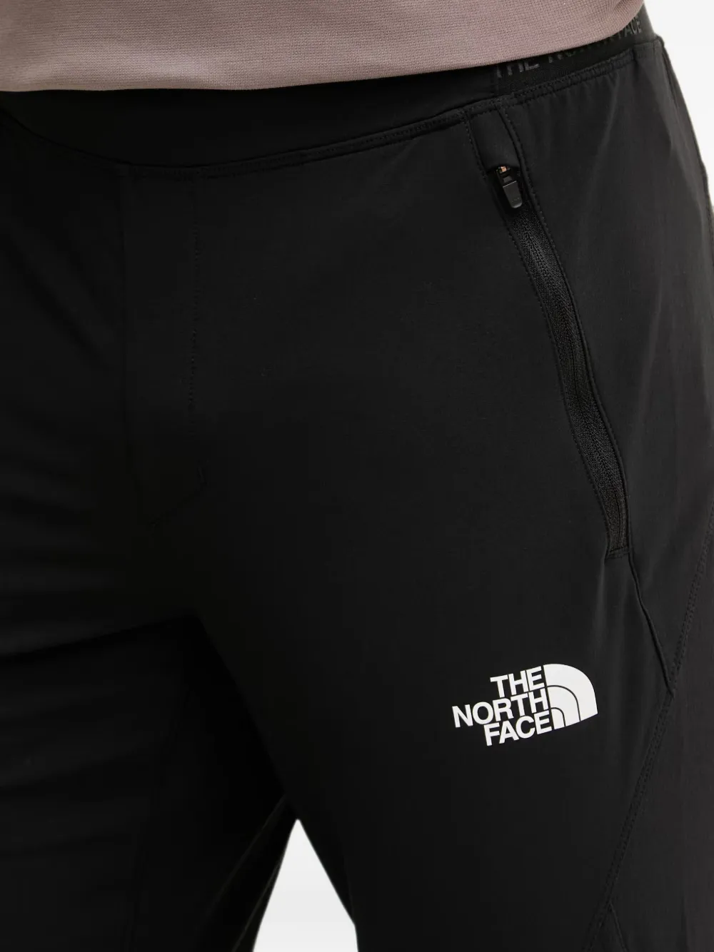 The North Face Circadian logo-print panelled hiking trousers Zwart