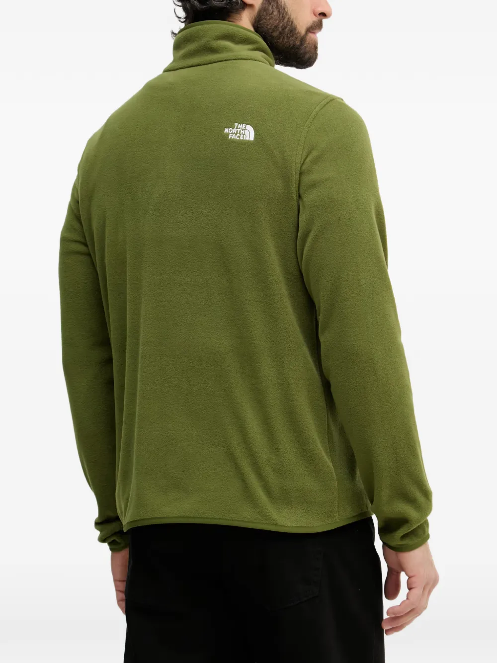 The North Face Sweater met geborduurd logo Groen