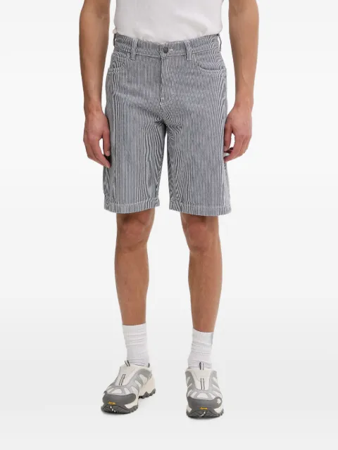DICKIES hickory-stripe carpenter shorts