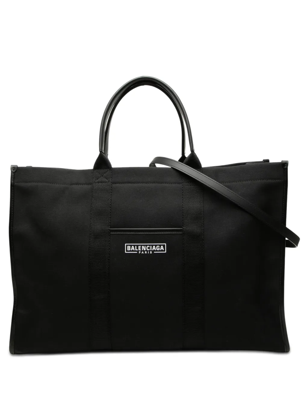 Balenciaga Pre-Owned Borsa tote grande in tela 2021 - Nero