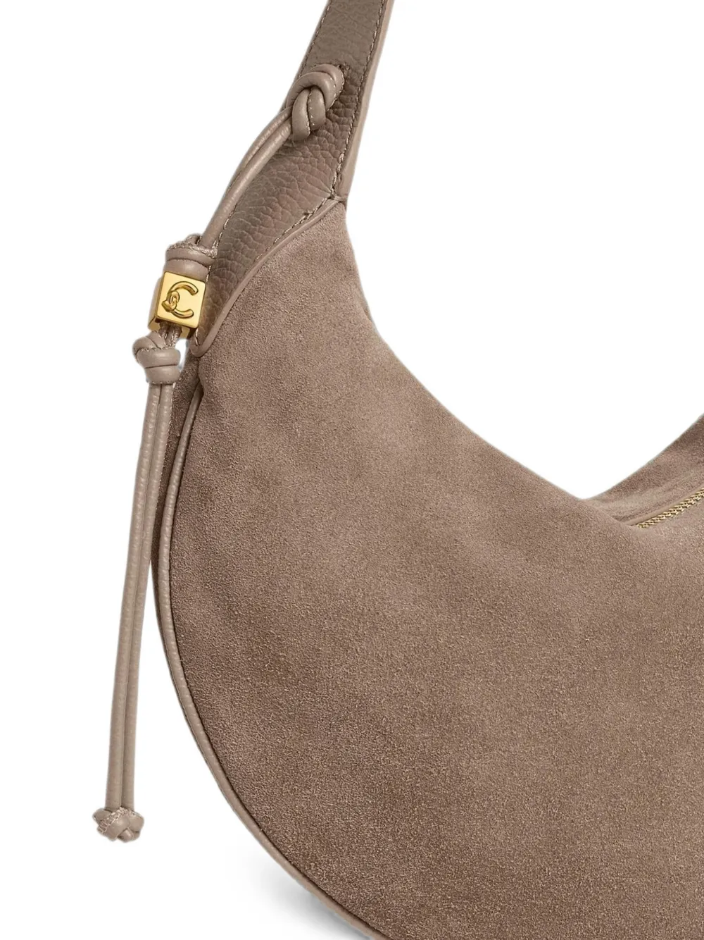 Coccinelle Medium Thess suède shopper Beige