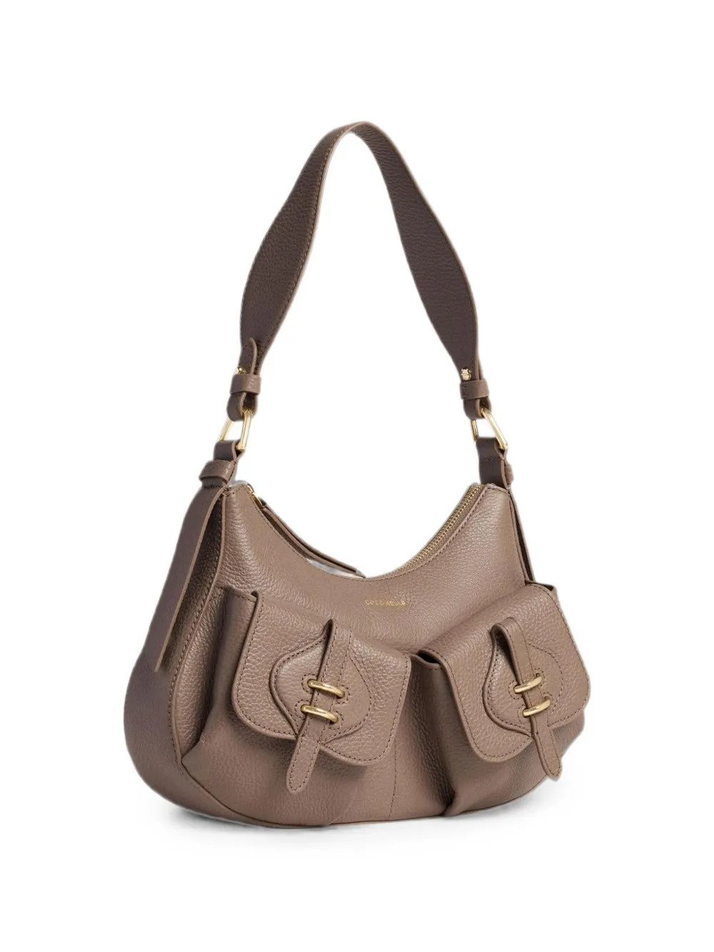 Coccinelle Kleine Mavery Pocket schoudertas Beige
