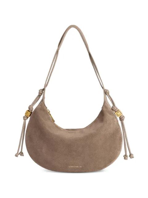 Coccinelle small Thess suede tote bag