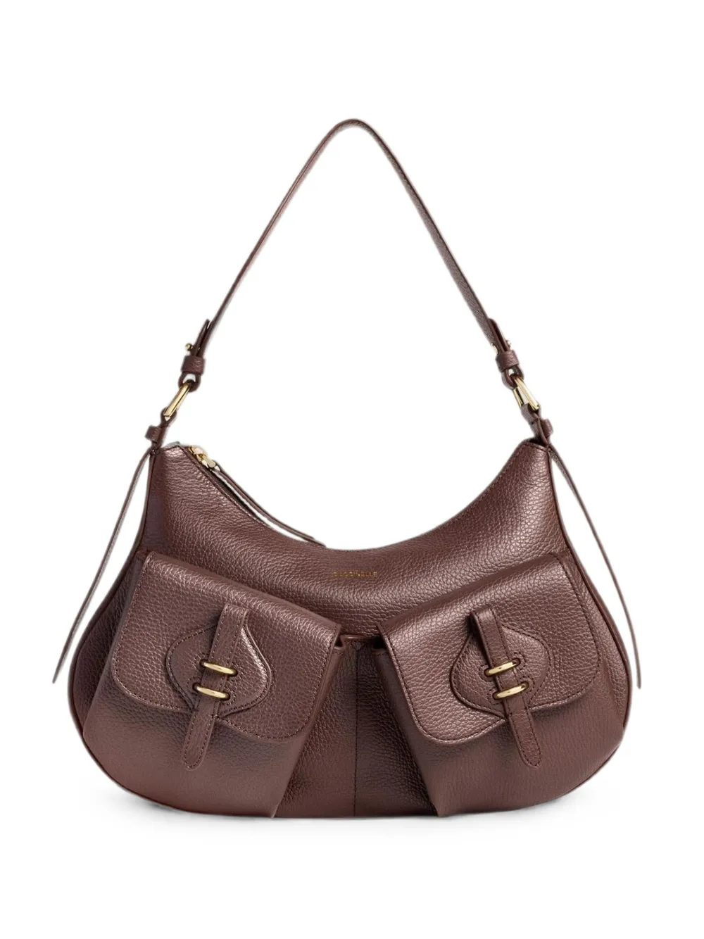 Coccinelle medium Mavery Pocket shoulder bag - Marrone