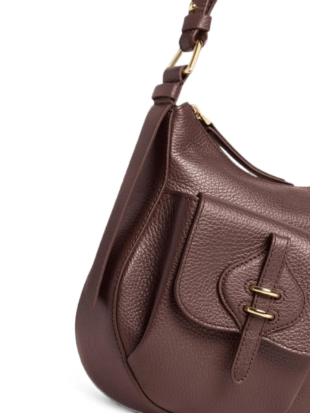 Coccinelle Medium Mavery Pocket schoudertas Bruin
