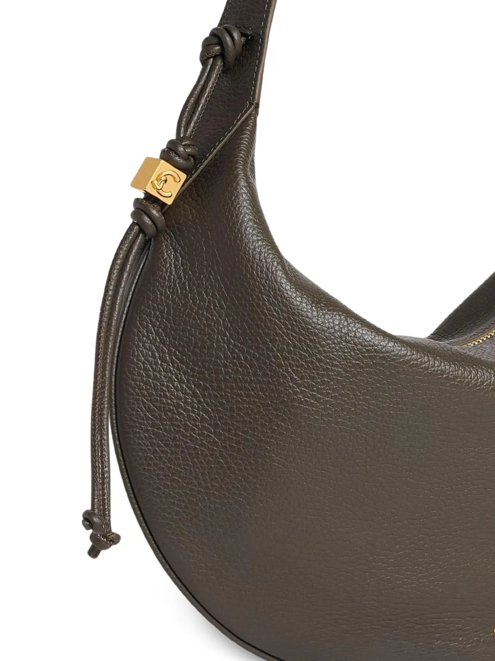Coccinelle Medium Thess leren shopper Groen