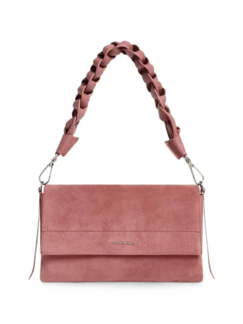 Coccinelle small Boheme braided-handle tote bag