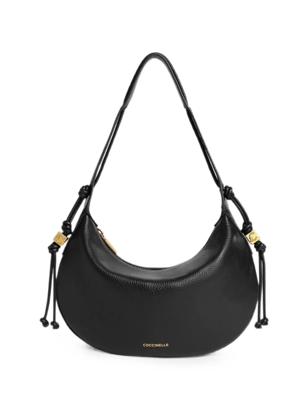 Coccinelle small Thess leather shoulder bag - Nero