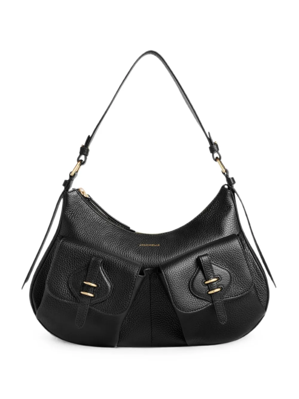 Coccinelle medium Mavery Pocket shoulder bag - Nero