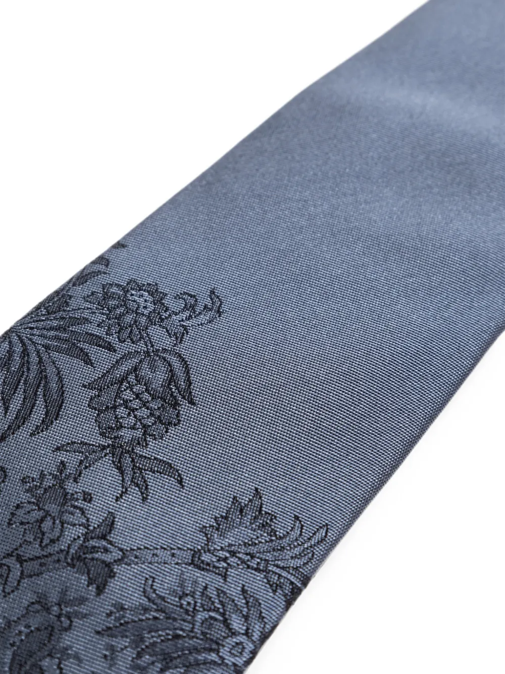 ETRO Pegaso zijden stropdas met jacquard Blauw