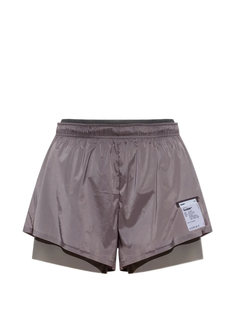 Satisfy TechSilk 3" layered shorts - Violett