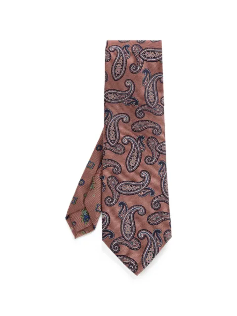 ETRO Krawatte aus Seide mit Paisley-Print