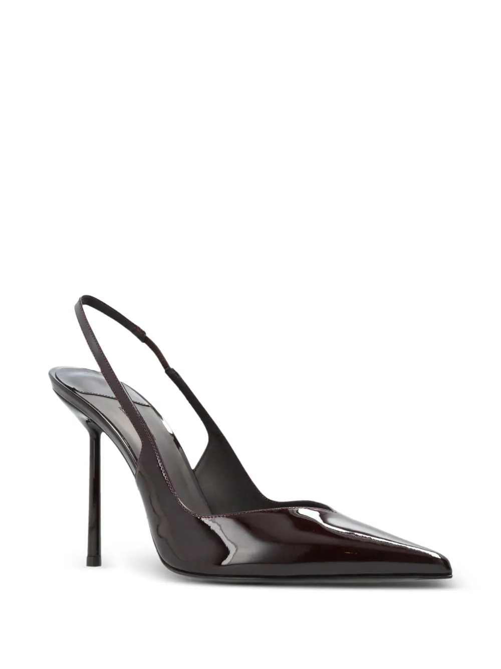 Le Silla Vivienne leather pumps Bruin