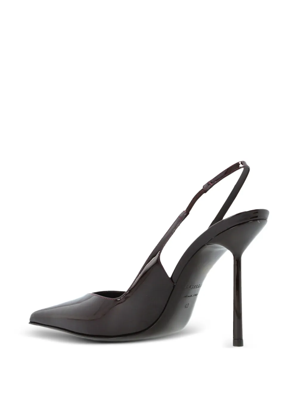 Le Silla Vivienne leather pumps Bruin