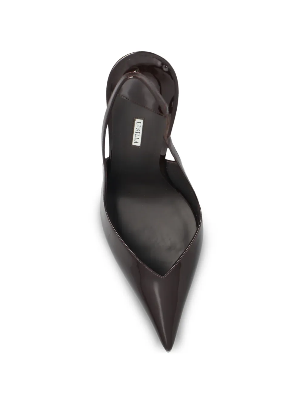 Le Silla Vivienne leather pumps Bruin