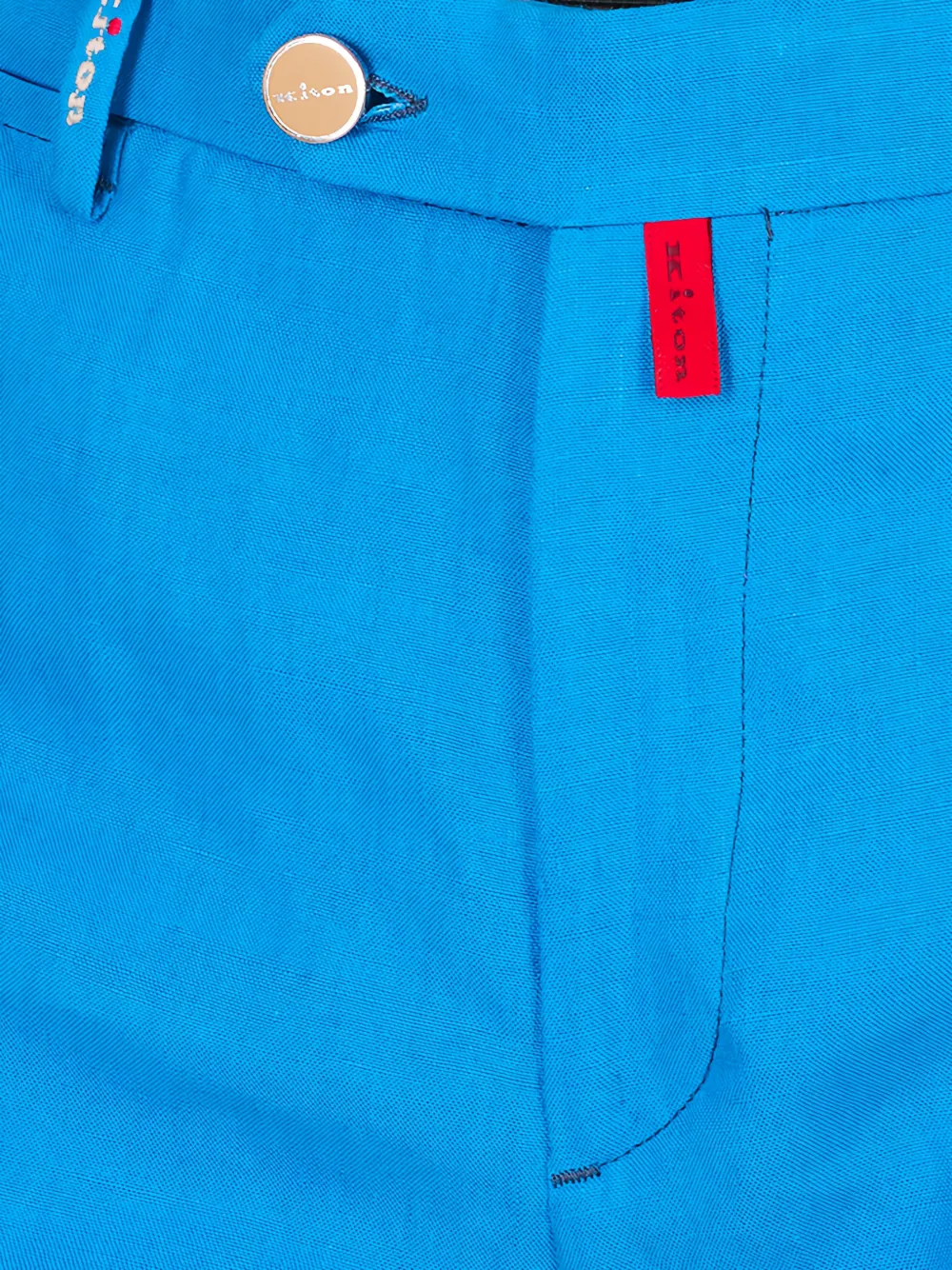 Kiton Cargo shorts Blauw