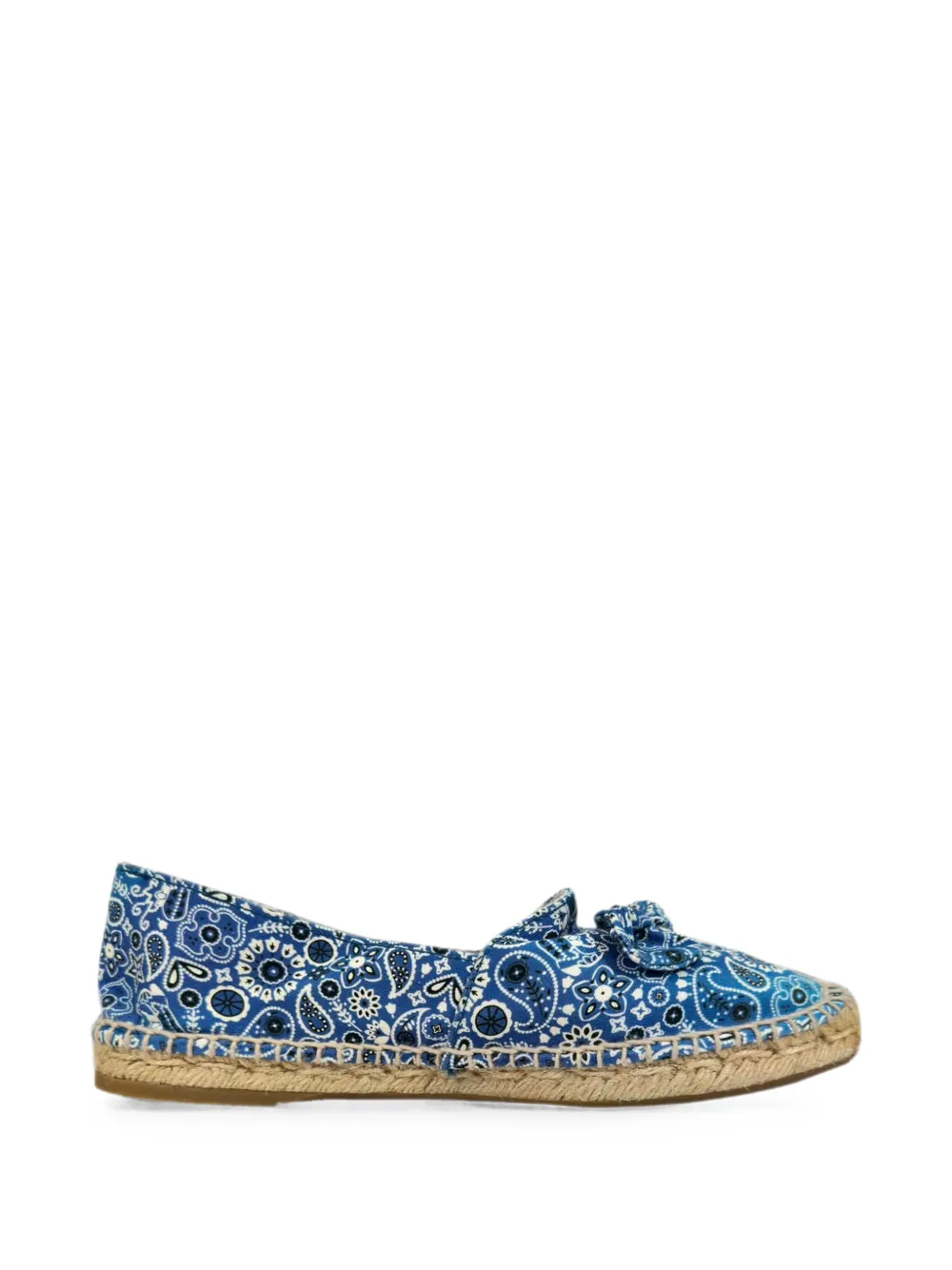 Charlotte Olympia Bandana bow espadrilles - Blu
