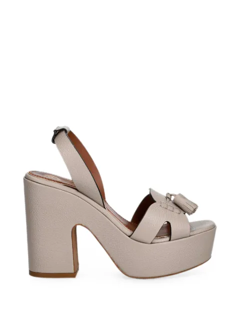 Pollini tassel-detail heeled sandals