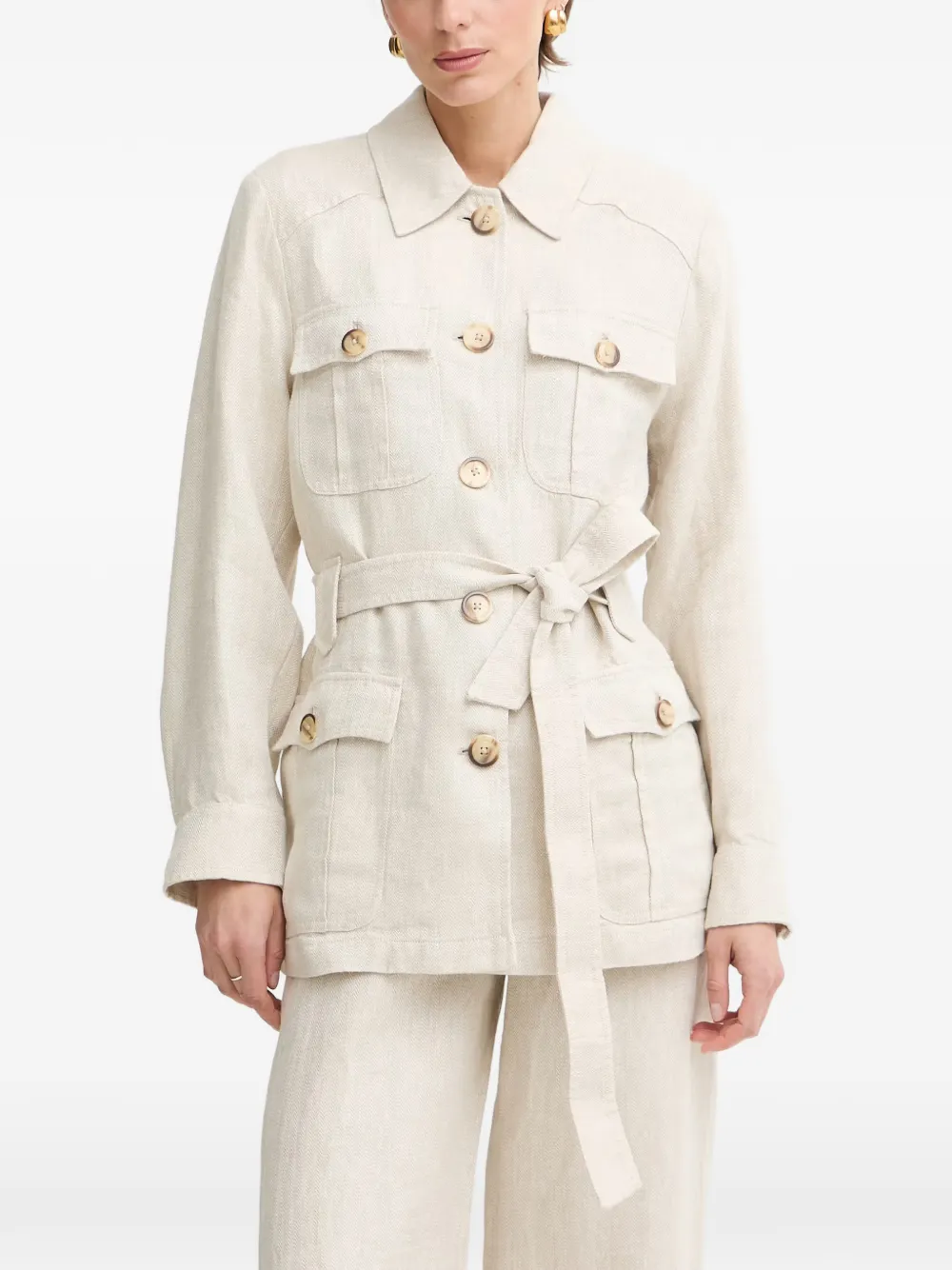 LUISA SPAGNOLI Velda jacket - Toni neutri