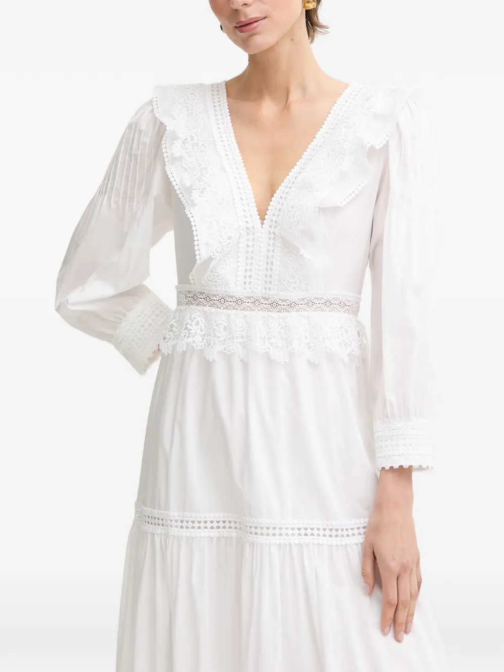 LUISA SPAGNOLI Processo maxi-dress Wit